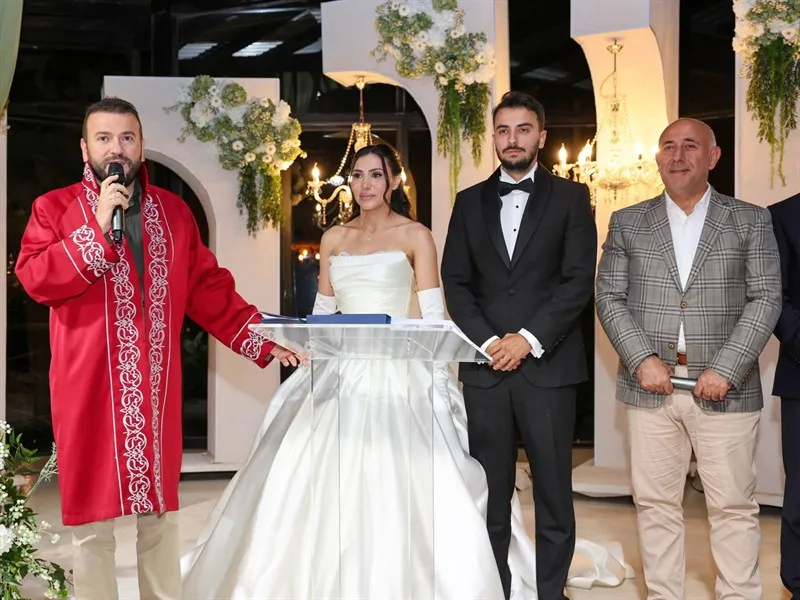 Hatice ve Kadir Çiftinin Nikah töreni