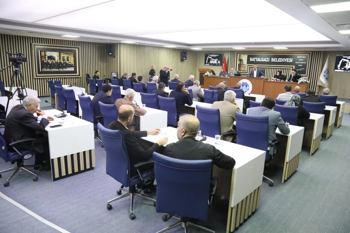 Battalgazi Belediye Meclisi Ekim ayı ikinci birleşimini gerçekleştirdi