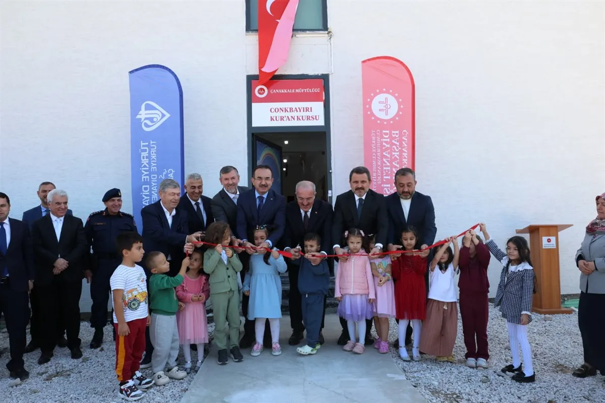 Conkbayırı Mescidi ve 4-6 yaş Kur’an Kursu’nun açılışı gerçekleştirildi