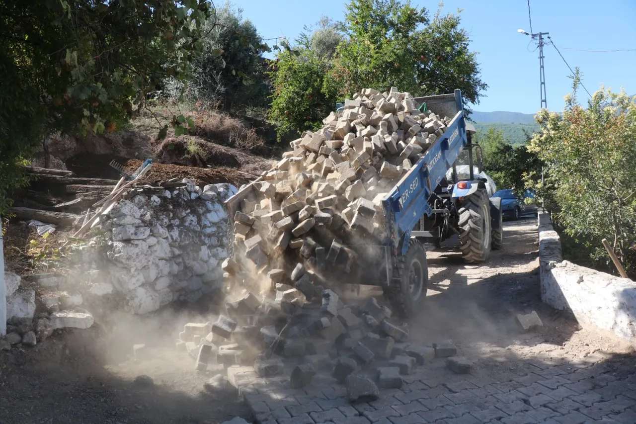 Bozdoğan Belediyesi Örencik Mahallesi’nde çalışmaları tamamladı