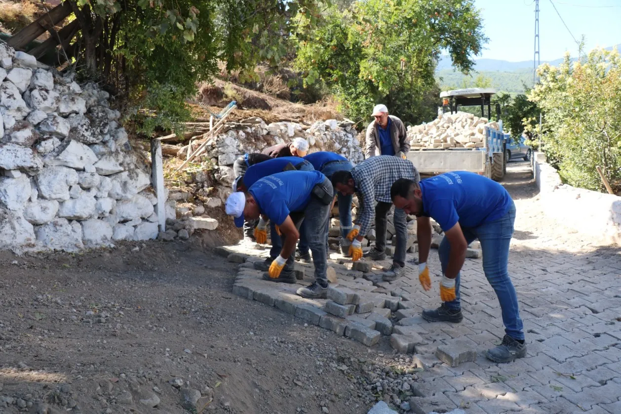 Bozdoğan Belediyesi Örencik Mahallesi’nde çalışmaları tamamladı