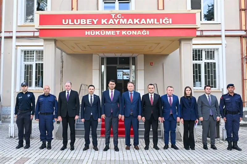 Vali Kartal, Ulubey’de Kaymakamlık ziyareti ve güvenlik toplantısı gerçekleştirdi