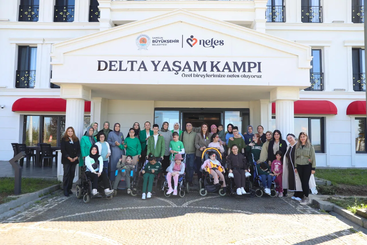 Delta Yaşam Kampı engelli bireyler ve ailelerine nefes oluyor