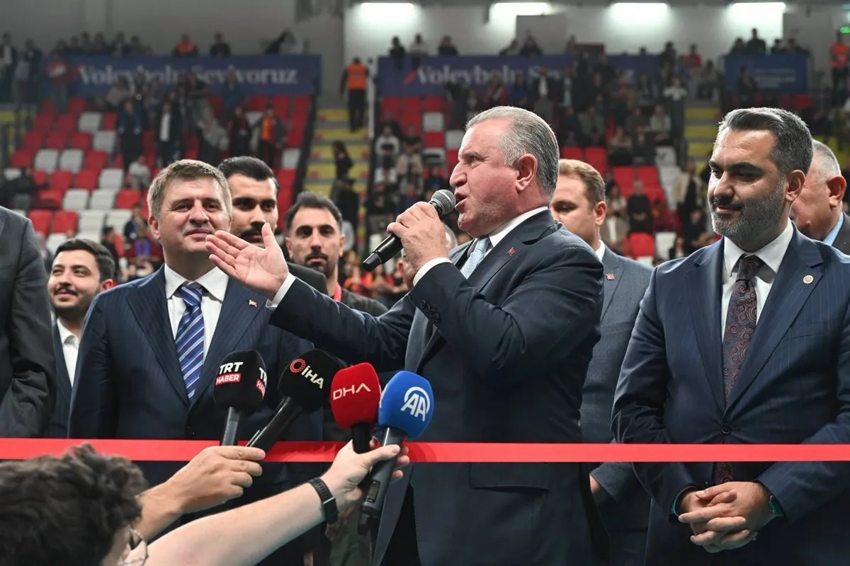 Gençlik ve Spor Bakanı Bak’ın Teşrifleriyle, Kırıkkale merkez yeni Spor Salonu’muzun açılışı