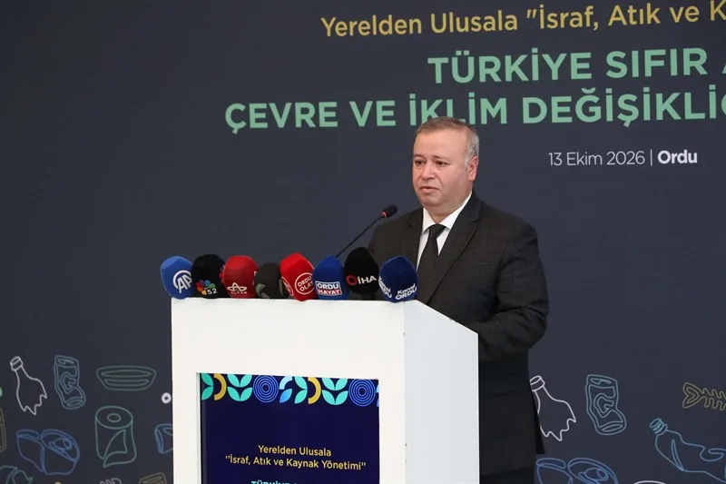 Vali Erol, Ordu Sıfır Atık Çalıştayı’nın açılış programına katıldı