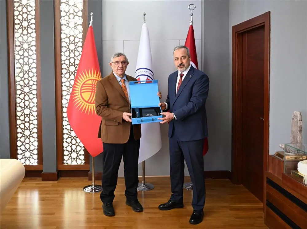 Yalova Üniversitesi Rektör Yardımcısı Külekçi’den Kırgızistan-Türkiye Manas Üniversitesine İş Birliği ziyareti