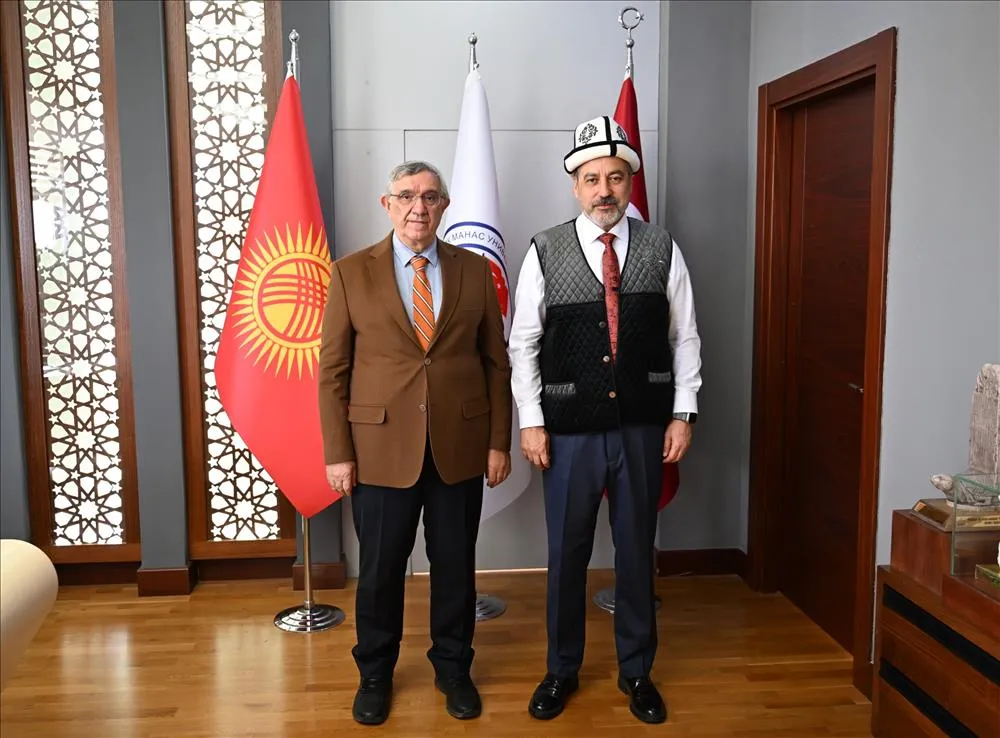 Yalova Üniversitesi Rektör Yardımcısı Külekçi’den Kırgızistan-Türkiye Manas Üniversitesine İş Birliği ziyareti