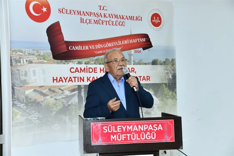 Camiler ve Din Görevlileri Haftası münasebetiyle program düzenlendi