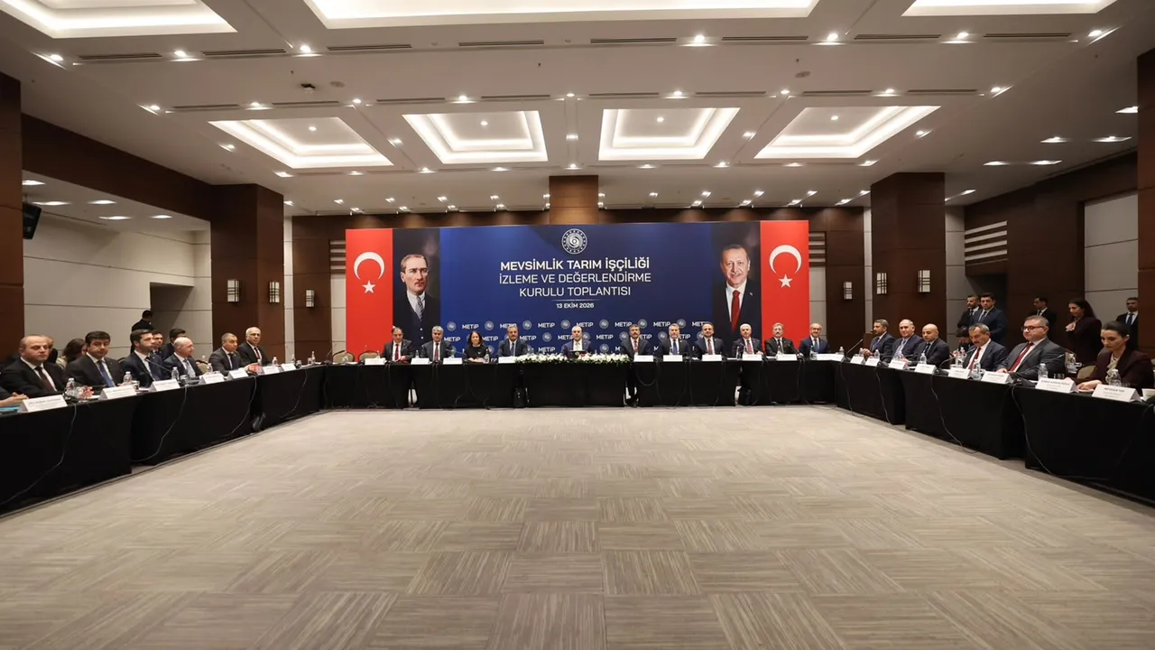 Bakan Işıkhan, Mevsimlik Tarım İşçiliği İzleme ve Değerlendirme Kurulu Toplantısı’na katıldı