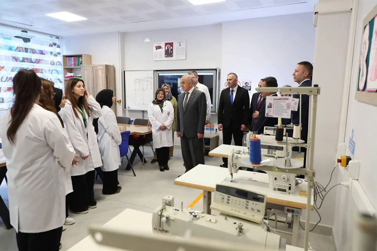 Fatsa Mesleki Eğitim Merkezi'nde 11 atölyenin açılışı gerçekleştirildi