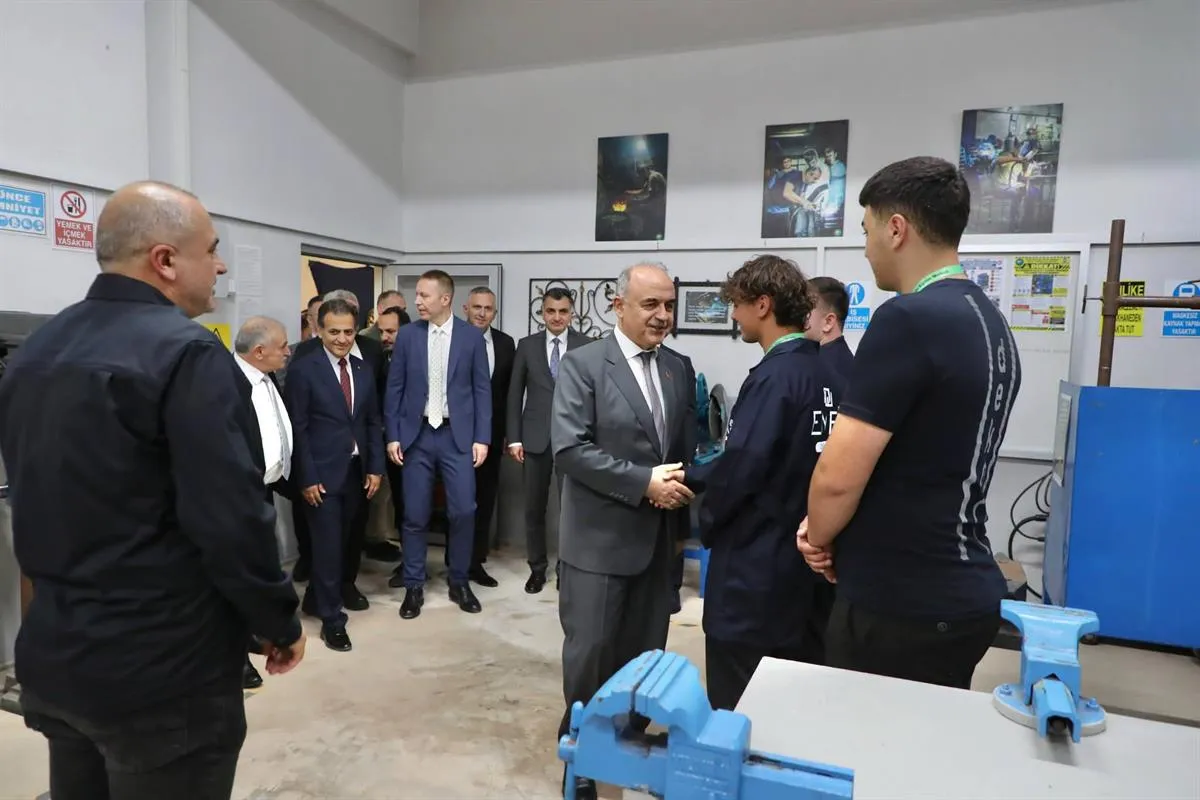 Fatsa Mesleki Eğitim Merkezi'nde 11 atölyenin açılışı gerçekleştirildi
