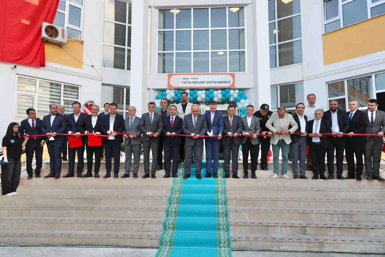 Fatsa Mesleki Eğitim Merkezi'nde 11 atölyenin açılışı gerçekleştirildi