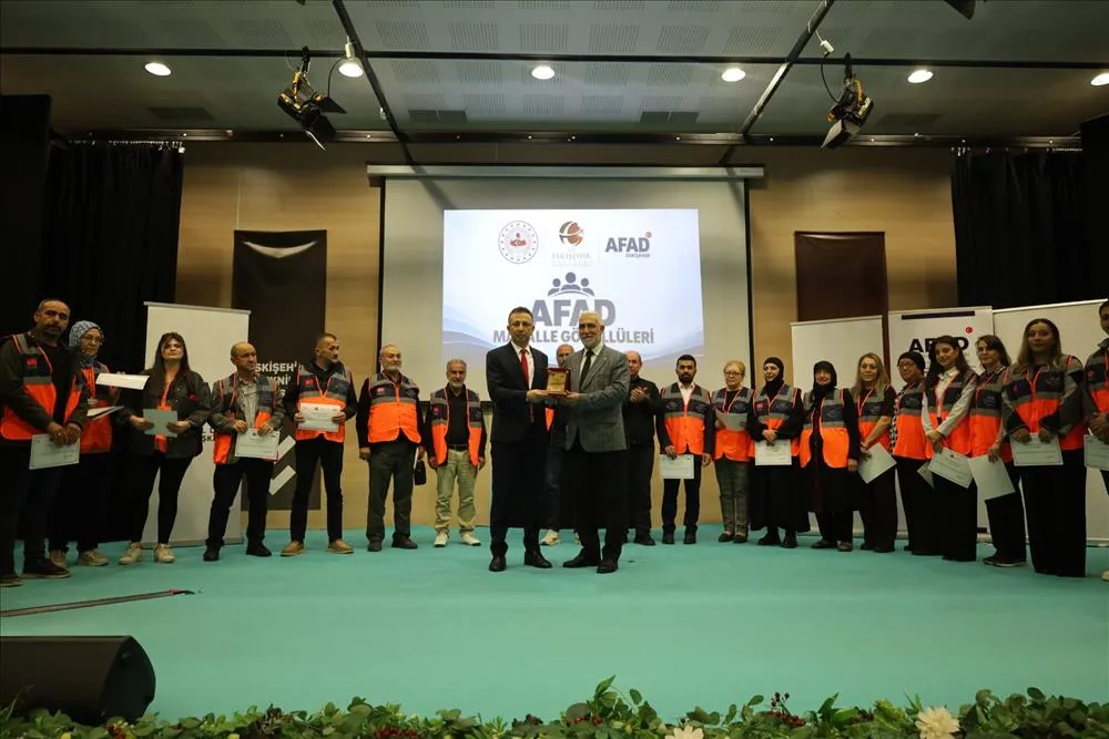 13 Ekim Uluslararası Afet Risklerinin Azaltılması Günü Kapsamında Belge Takdim Töreni Eskişehir Teknik Üniversitesi’nde gerçekleştirildi