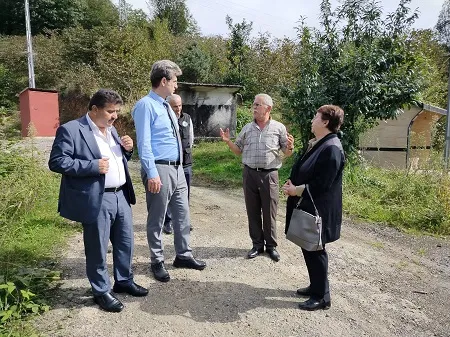 Görele Kaymakamından burunucu ve Karlıbel köylerine ziyaret