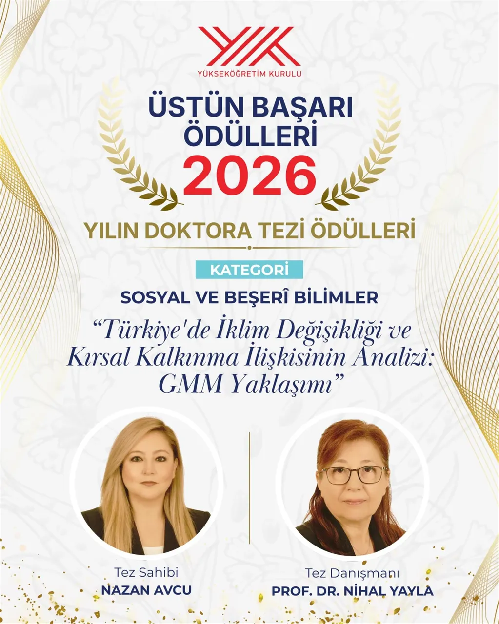 Sosyal ve beşerî bilimler kategorisinde İİBF’ye büyük gurur