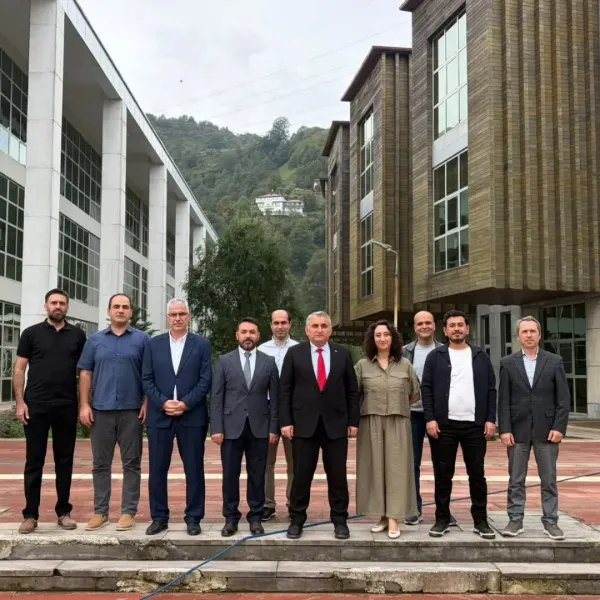 Artvin Çoruh Üniversitesi Rektörü İbrahim Aydın'ın Arhavi yerleşkesi ziyareti