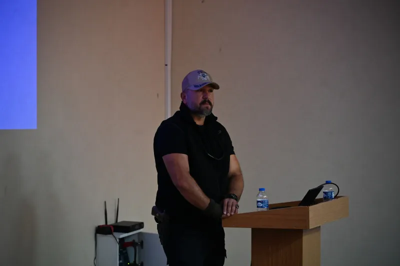 Artvin Çoruh Üniversitesi güvenlik personeline emniyet personelleri tarafından seminer verildi