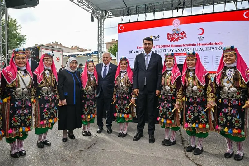 Şükrü Özdilek Kızılay Anaokulu törenle açıldı