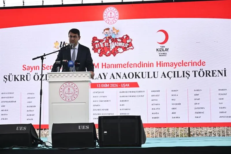 Şükrü Özdilek Kızılay Anaokulu törenle açıldı