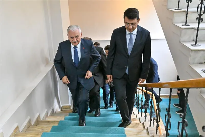 Türkiye Cumhuriyeti’nin son Başbakanı Binali Yıldırım’dan Valiliğe ziyaret