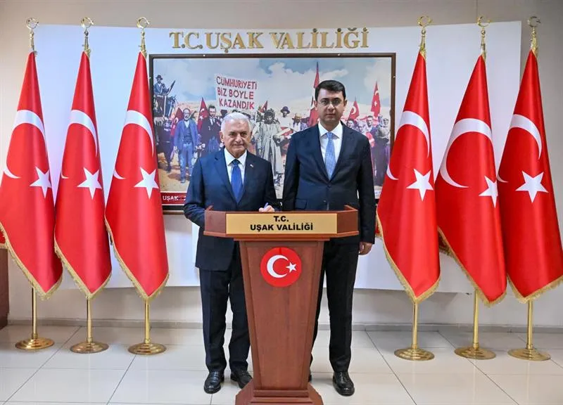 Türkiye Cumhuriyeti’nin son Başbakanı Binali Yıldırım’dan Valiliğe ziyaret