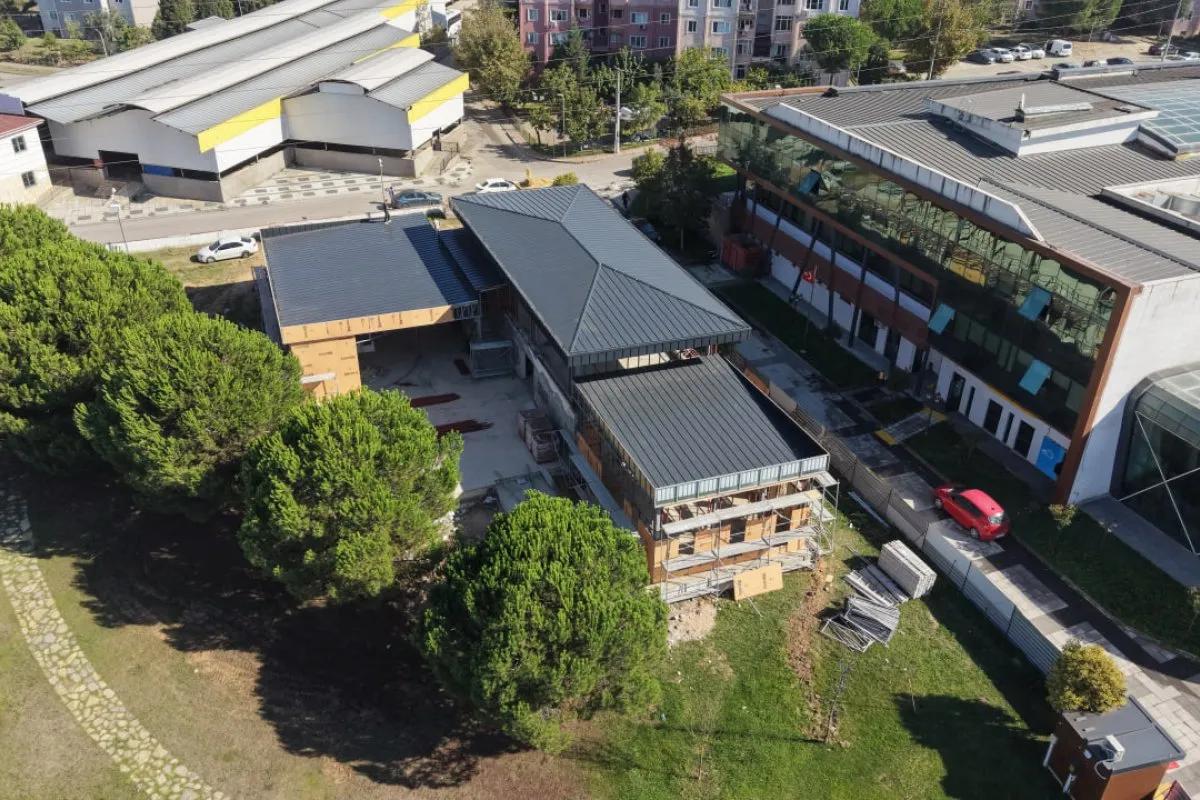 Başkan Çiftçi’den yeni kitap kahve inşaatında inceleme