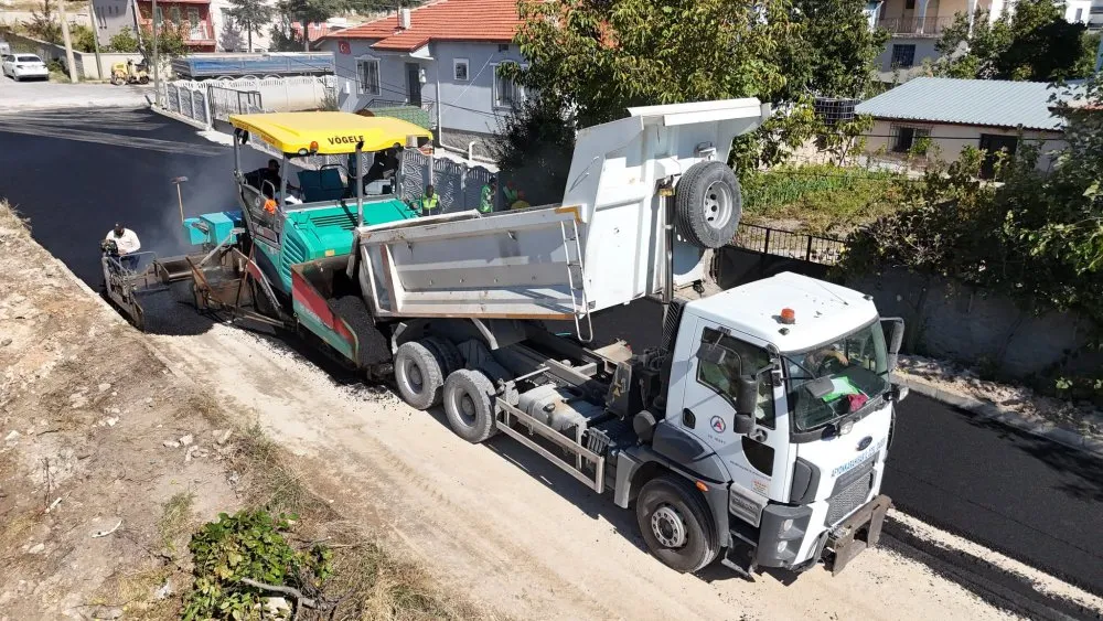 Sıcak asfalt çalışmaları