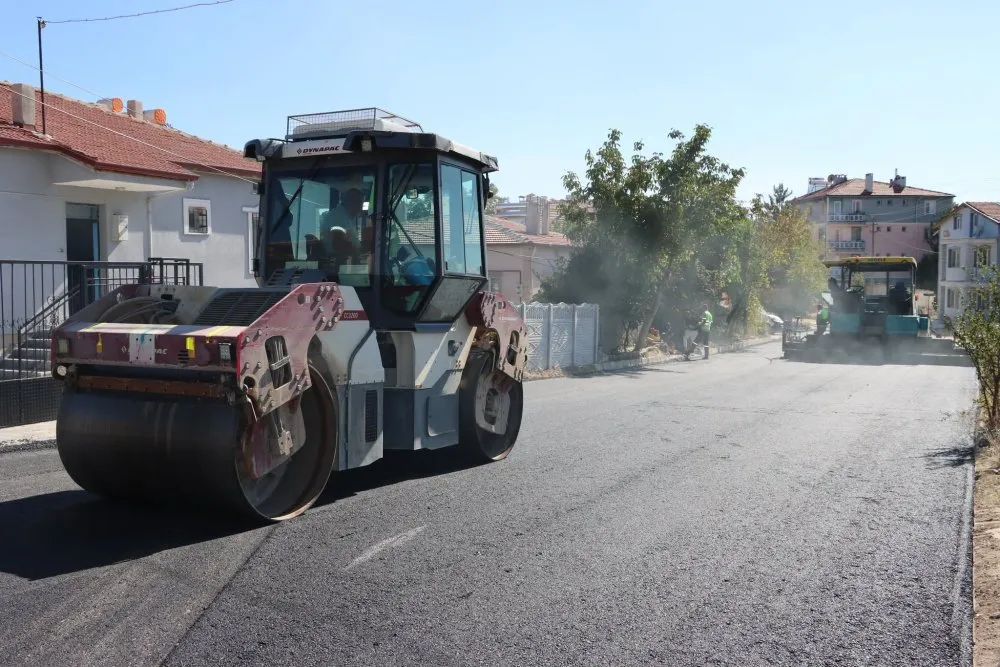 Sıcak asfalt çalışmaları
