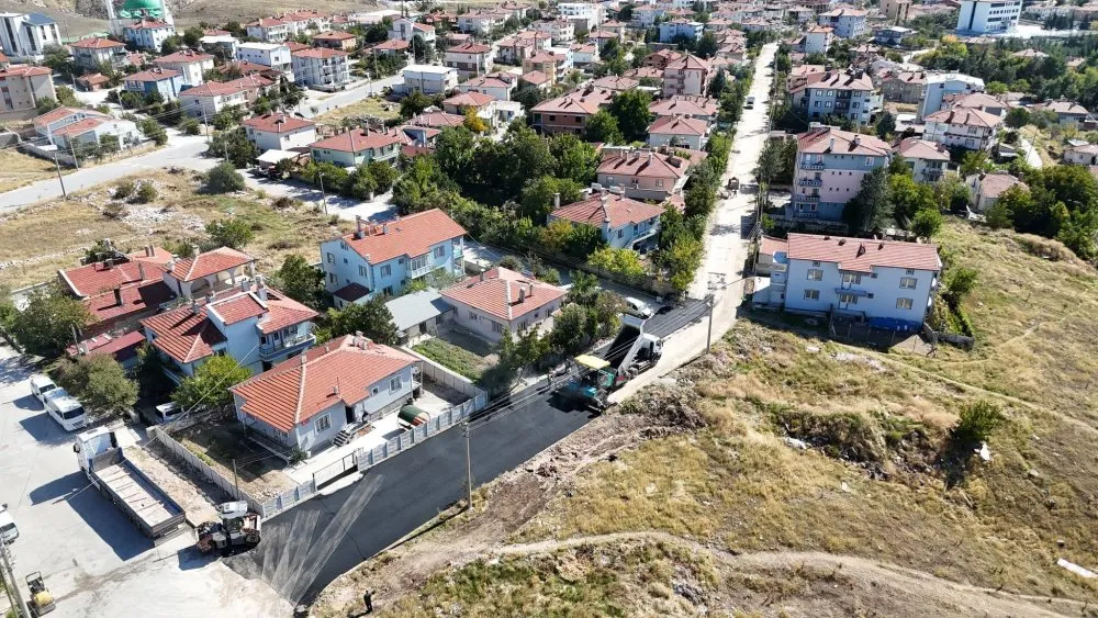 Sıcak asfalt çalışmaları