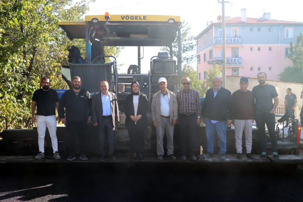 Sıcak asfalt çalışmaları