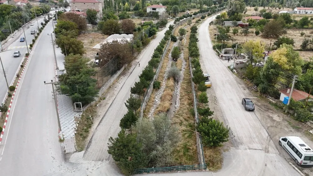Sathi asfalt çalışmaları sona erdi