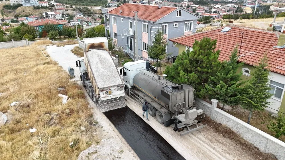 Sathi asfalt çalışmaları sona erdi