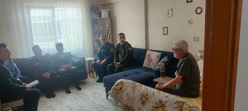 Şarköy Kaymakamı Erdoğan, şehit yakınları ve gazilerle bir araya geldi