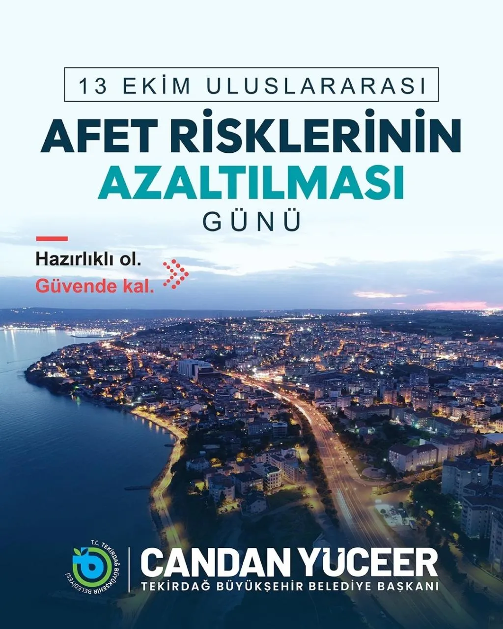 Tekirdağ'ın afet direnci Büyükşehir'le güçleniyor