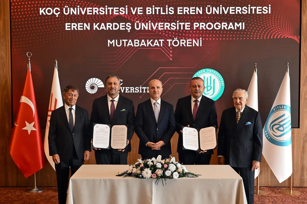 Koç Üniversitesi ile Bitlis Eren Üniversitesi kardeş oldu