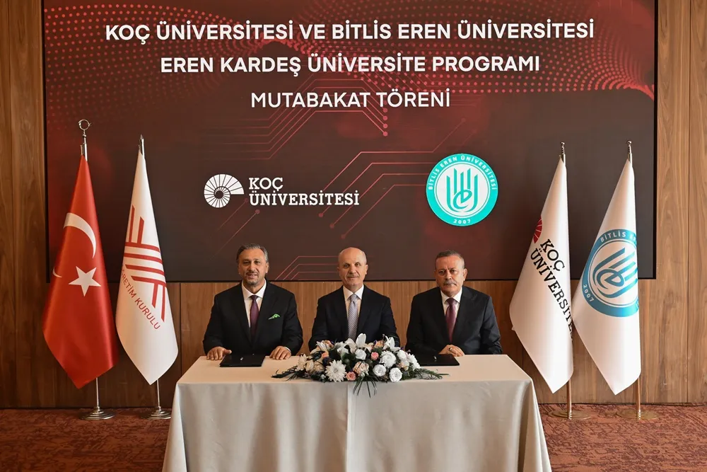 Koç Üniversitesi ile Bitlis Eren Üniversitesi kardeş oldu