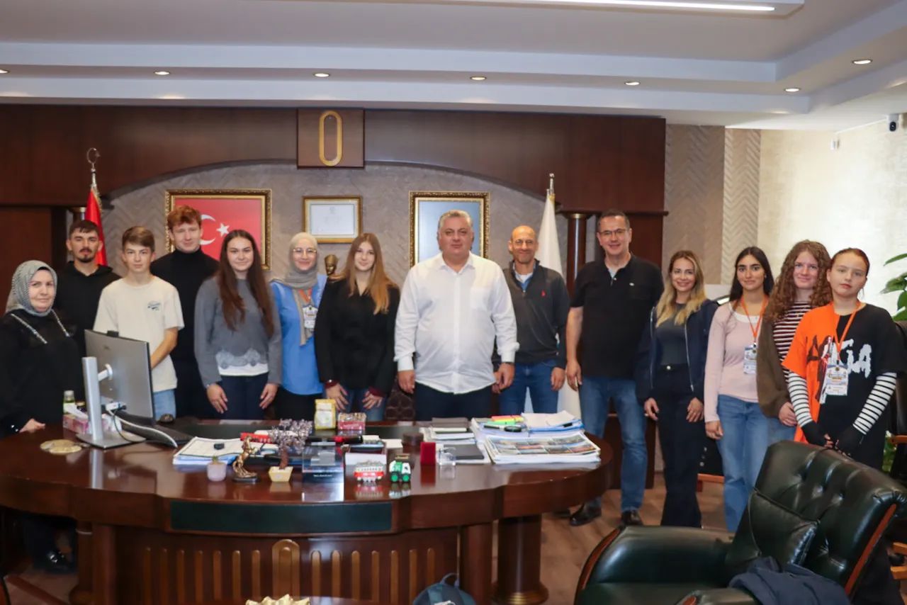 Başkan Gürel, Rottenburg’dan gelen misafirleri ağırladı