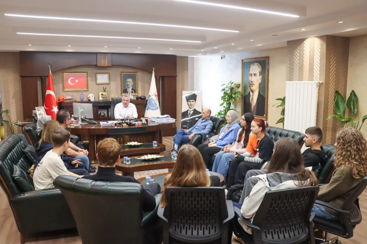 Başkan Gürel, Rottenburg’dan gelen misafirleri ağırladı
