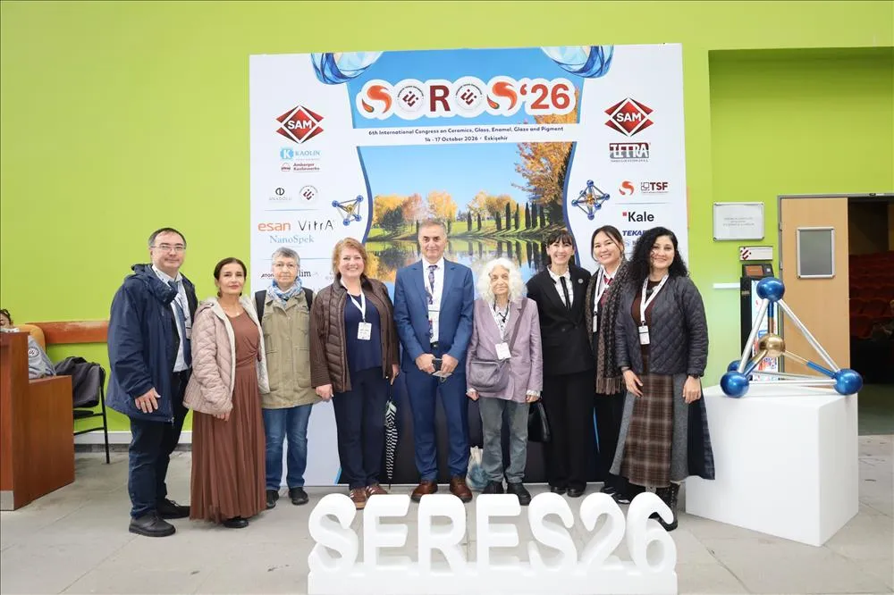 6.Uluslararası Seramik, Cam, Emaye, Sır ve Boya Kongresi Eskişehir Teknik Üniversitesi Ev sahipliğinde başladı