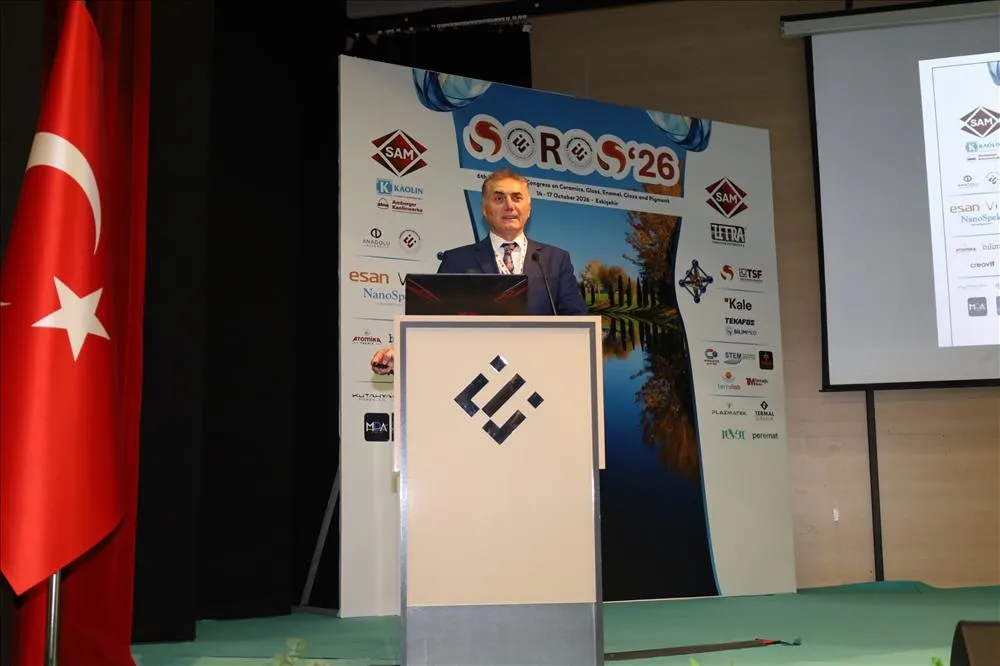 6.Uluslararası Seramik, Cam, Emaye, Sır ve Boya Kongresi Eskişehir Teknik Üniversitesi Ev sahipliğinde başladı