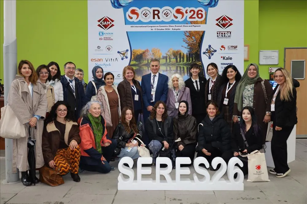 6.Uluslararası Seramik, Cam, Emaye, Sır ve Boya Kongresi Eskişehir Teknik Üniversitesi Ev sahipliğinde başladı