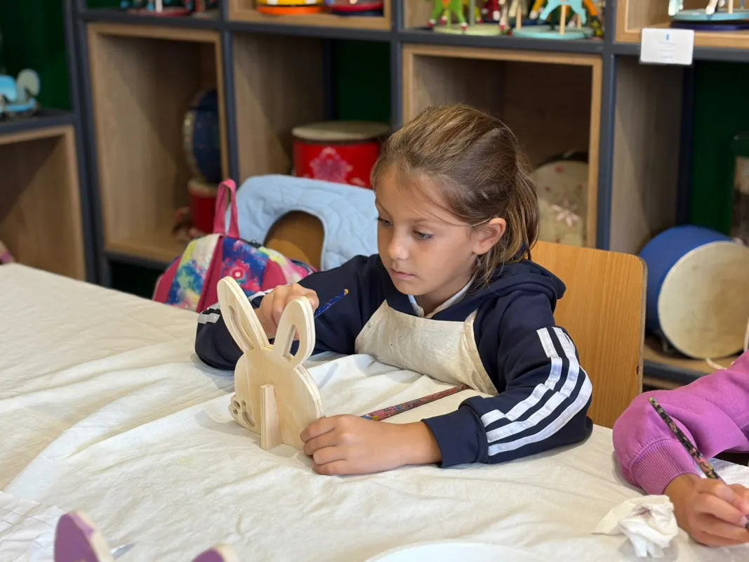 Eyüp Oyuncakları Ahşap Atölyesi’nde kız çocuklarına özel etkinlik