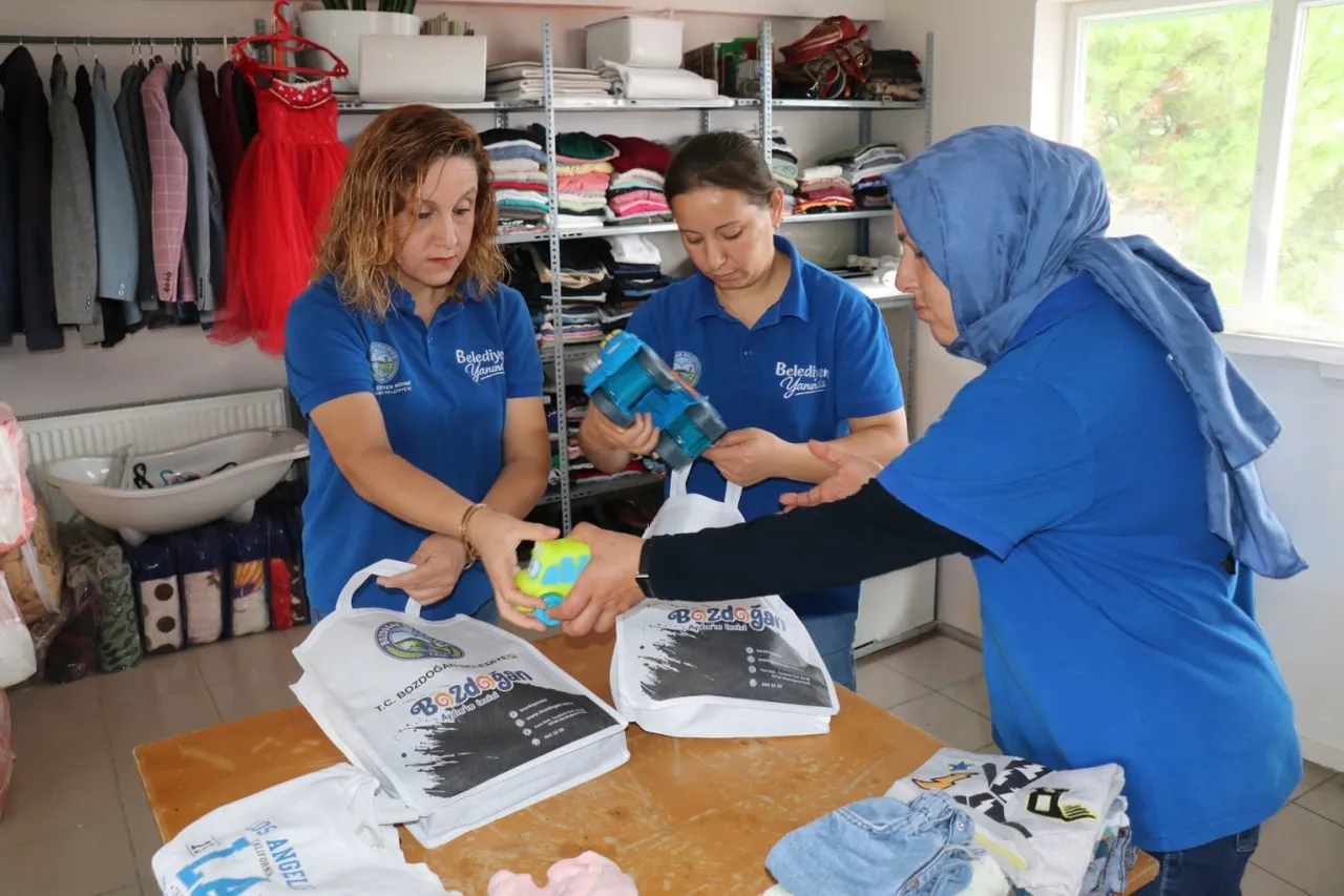 Bozdoğan Belediyesi’nden yaşlı ve bakıma ihtiyaç duyan vatandaşlara destek