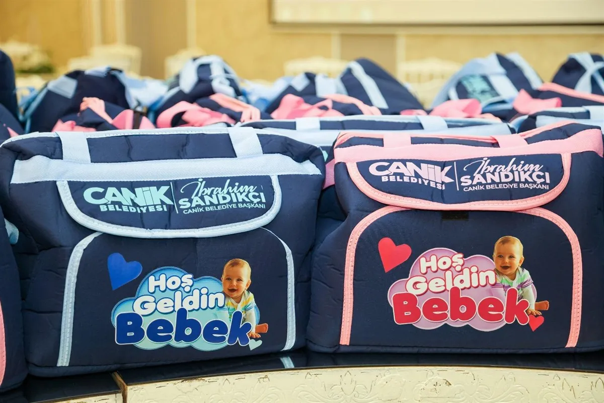 Canik Belediyesi'nden tüm anne adaylarına bebek destek paketi