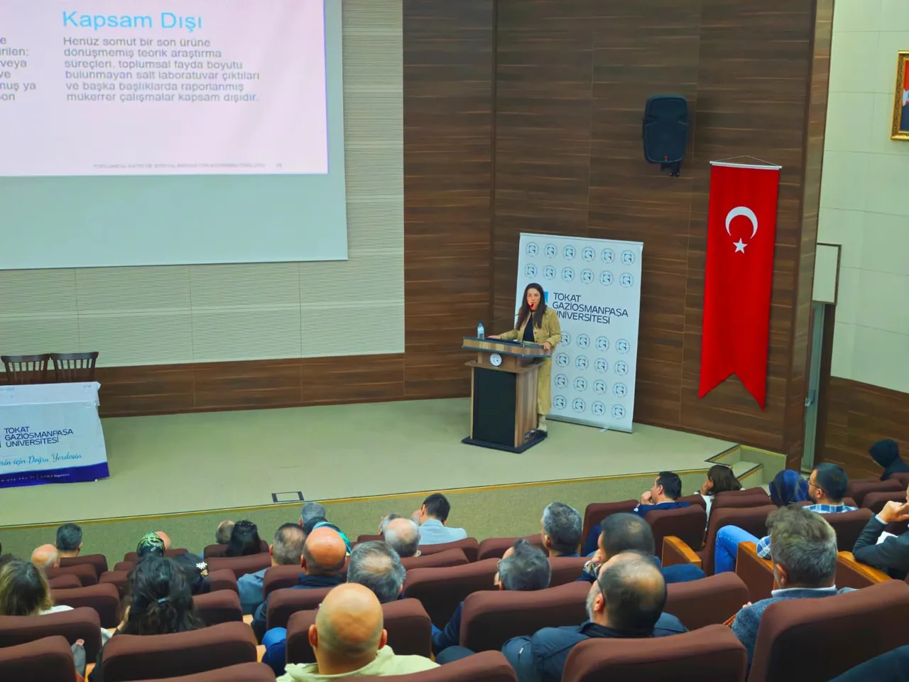 TOGÜ’de toplumsal katkı bilgilendirme toplantısı gerçekleştirildi
