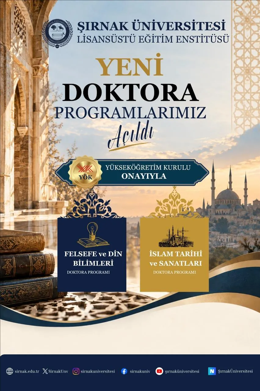 Yeni doktora programlar açıldı
