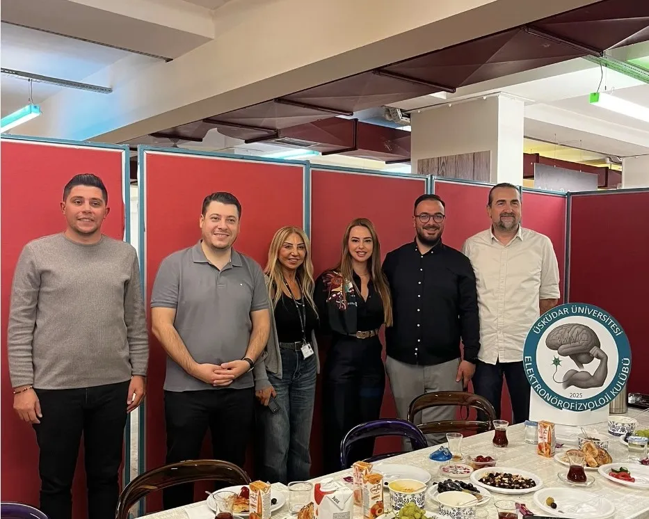 Elektronörofizyoloji öğrencileri tanışma kahvaltısında buluştu