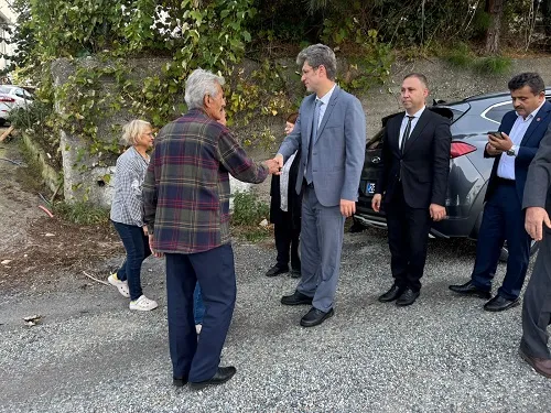 Görele Kaymakamı, İsmailbeyli, Kuşçulu, Yeğenli ve Boğalı köylerini ziyaret etti