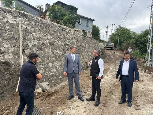 Görele Kaymakamı, İsmailbeyli, Kuşçulu, Yeğenli ve Boğalı köylerini ziyaret etti