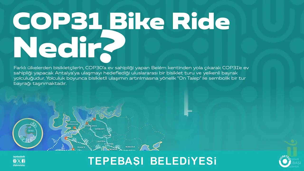 Tepebaşı’ndan COP31’e güçlü iklim hamlesi